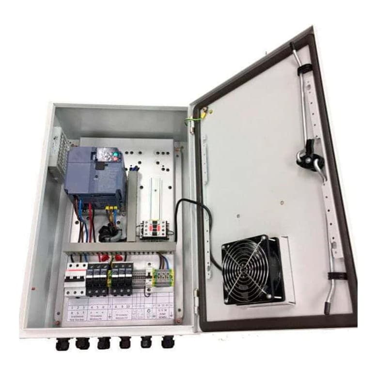 Control bombeo solar FUJI · 400V 2.2kW IP54 50m (FUJI-VARIADOR-400V-2.2KW-IP54-50M)