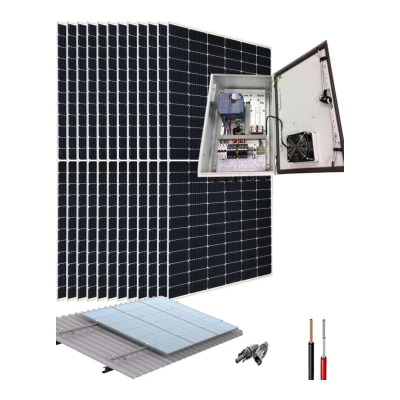 Kit bombeo solar FUJI · 400V hasta 3HP (FUJI-KIT-BOMBEO-400V-3HP)