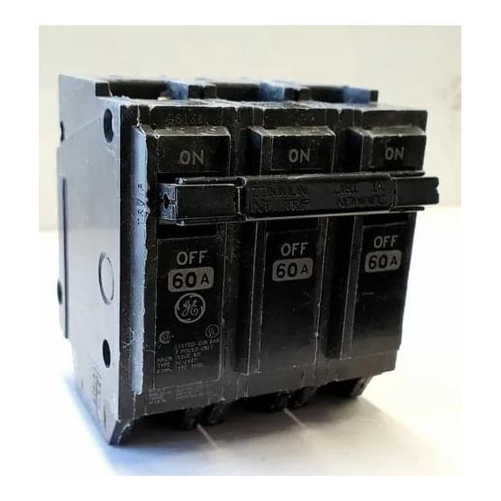 Interruptor termomagnético engrampe GENERAL ELECTRIC THQL32060 · 3x60A 10kA 240V