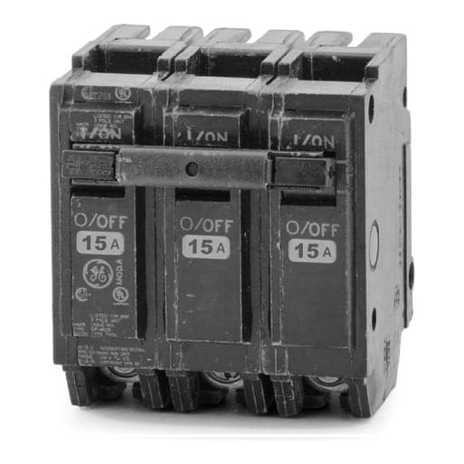 Interruptor termomagnético engrampe GENERAL ELECTRIC THQL32015 · 3x15A 10kA 240V