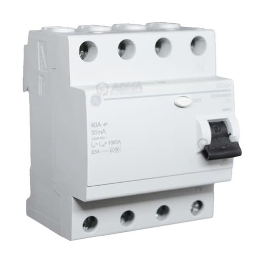 Interruptor diferencial GENERAL ELECTRIC DCG+440/030 · 4P 40A 30mA Dcg+ ge by Abb