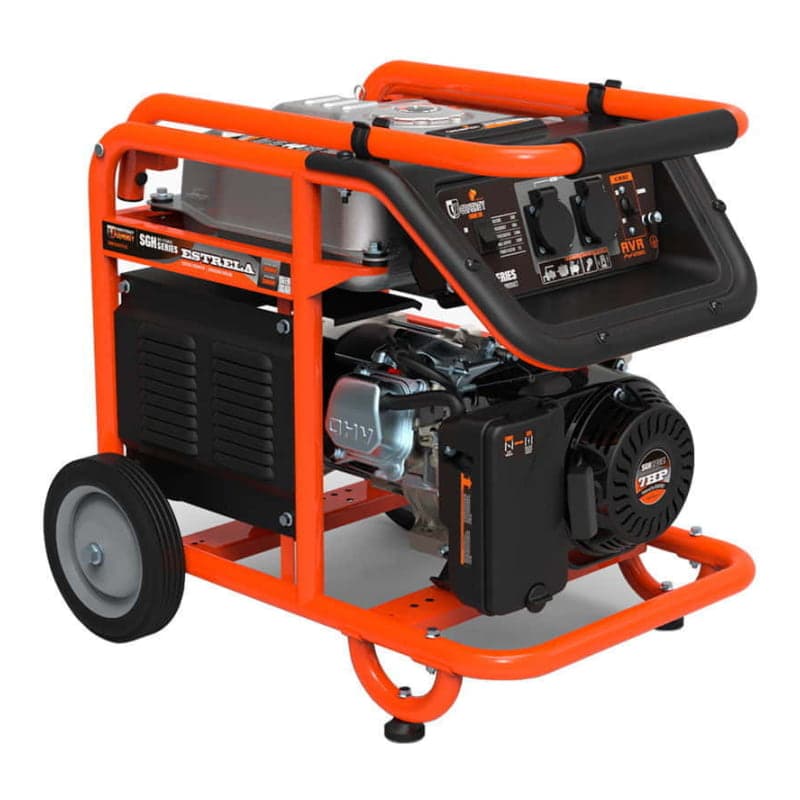 Grupo electrógeno gasolina GENERGY Estrela · 3000W (GENERGY-GRUPO-ELECTROGENO-ESTRELA-3000W)