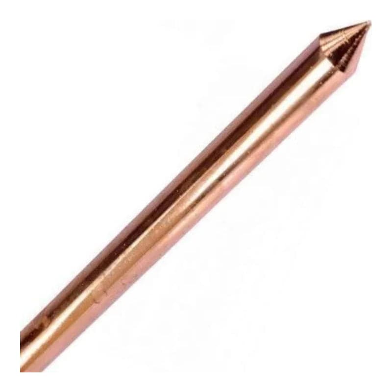 Barra de cobre · 5/8" 2.4m con punta (GEN-BARRA-COBRE-5/8IN-2.4M)