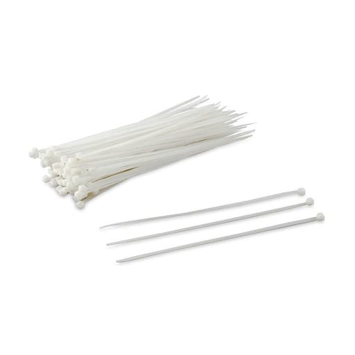 Imagen referencial de la serie: Cintillo de nylon · 66 de 380x4.8mm blanco (bolsa) (GEN-C-380X4.8)