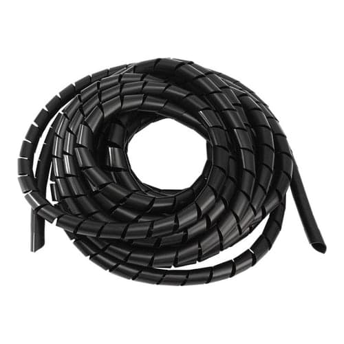 Imagen referencial de la serie: Espiral envolvente · 16mm en color negro (GEN-ESPIRAL-ENVOLVENTE-16MM-NEGRO)