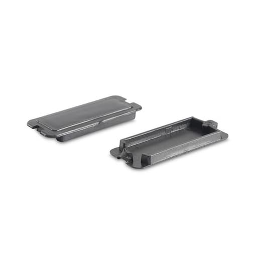 Tapa de reserva PVC · negro (100 unds) (GEN-TE-NE)