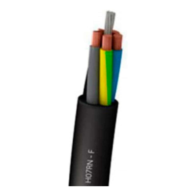 Cable sumergible H07RN-F · 750V PCP 4X6mm² (metro) (GEN-CABLE-H07RN-F-750V-4X6MM2)