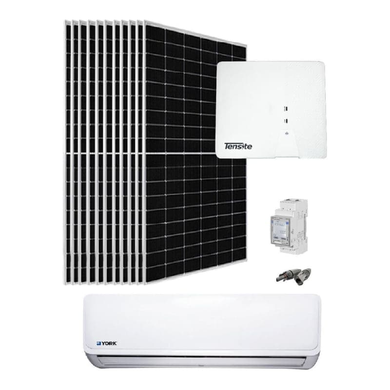 Kit aire acondicionado con paneles solares · 1696W/4000W (GEN-KIT-AIRE-1696W/4000W)