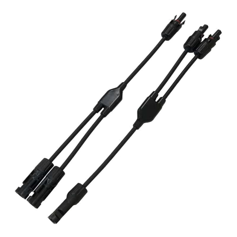 Conector MC4 Multicontact · hembra 2 machos T4 (GEN-CONECTOR-MC4-MULTICONTACT-T4-H-2-M)