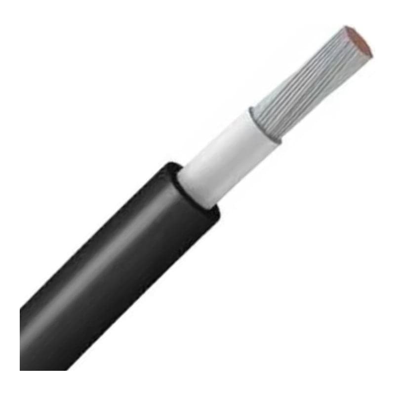 Cable unifilar solar PV H1Z2Z2-K Kibor · 6mm² 1.5kVDC negro (metro) (GEN-CABLE-PV-H1Z2Z2-K-KIBOR-6MM2-1.5KVDC-NEGRO)