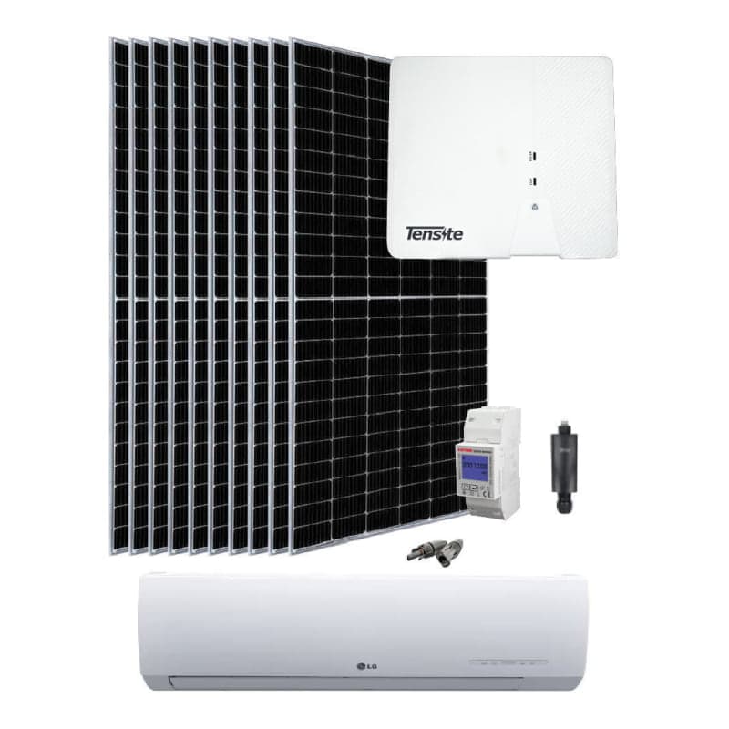 Kit aire acondicionado con paneles solares · 2420W/4000W (GEN-KIT-AIRE-2420W/4000W)