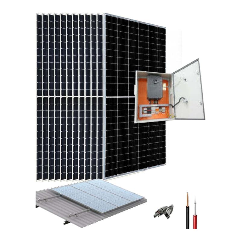 Kit bombeo solar trifásico Franklin · 380V hasta 10HP 320l/min 80m.c.a. (GEN-KIT-BOMBEO-FRANKLIN-380V-10HP-320L/MIN-80M.C.A.)