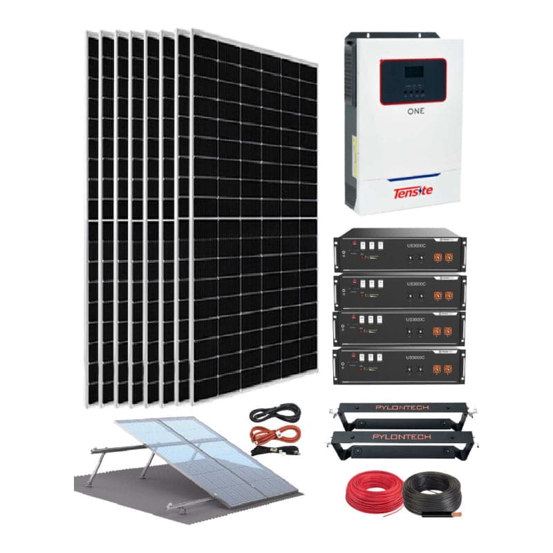 Kit solar aislado Tensite One · 5500W 48V 24400Wh/día (GEN-KIT-SOLAR-AISL-TENSITE-ONE-5500W-48V-24400WH/DIA)