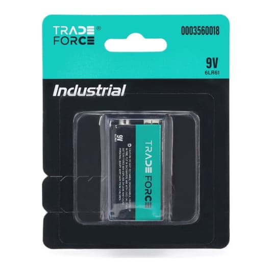 Batería · 9V alcalina tradeforce (GEN-J1115650010)