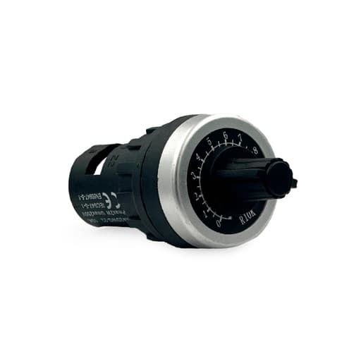 Potenciómetro plástico · Ø22mm 10K (GEN-P-10K)