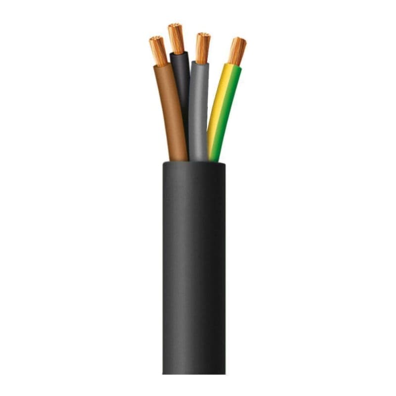 Cable vulcanizado libre de halógeno CA · 4x10mm² (metro) (GEN-CABLE-CA-4X10MM2)