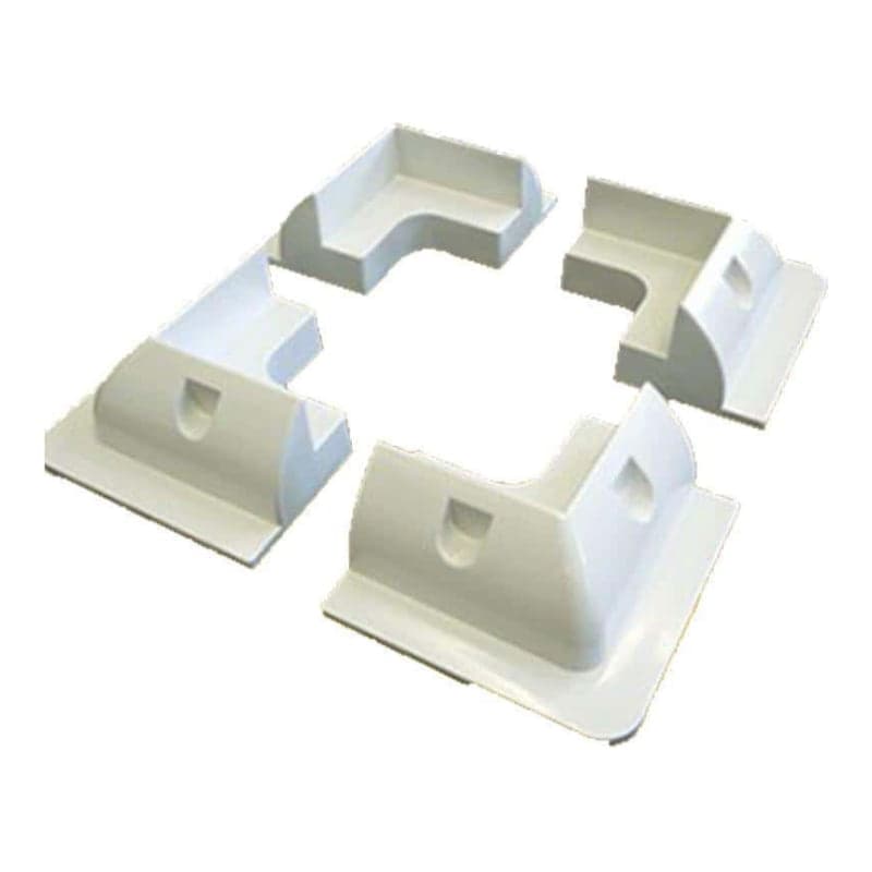 Soporte paneles solares ABS 4 · esquinas (GEN-SOPORTE-ABS-4)