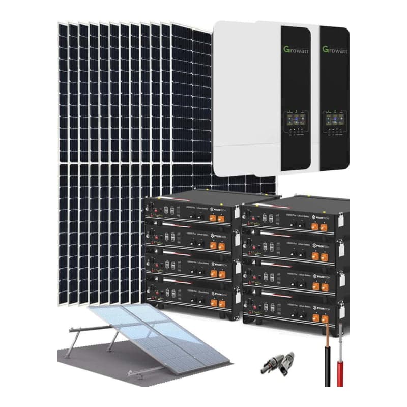 Kit solar litio Pylontech · 10000W 48V 36400Wh/día (GEN-KIT-AISLADO-PYLONTECH-10000W-48V-36400WH/DIA)