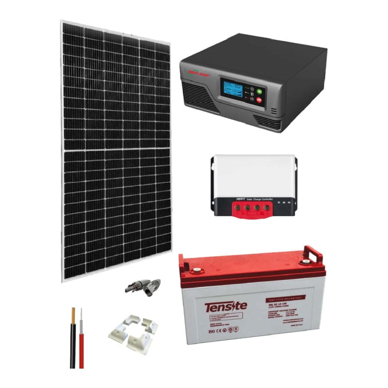 Kit solar para caravanas · 600W 12V 2725Wh/día (GEN-KIT-AISLADO-600W-12V-2725WH/DIA)