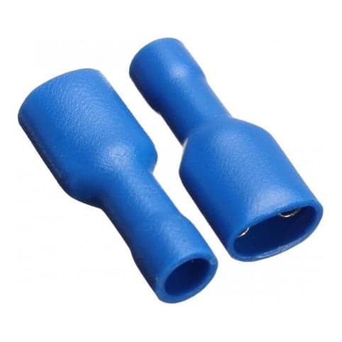 Terminal aislado hembra nylon · azul (bolsa) (GEN-BF250FLP)