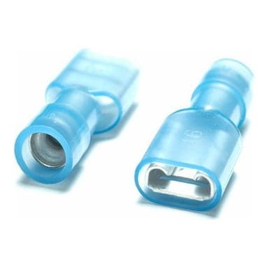 Terminal hembra semi aislado · azul Ød 4.3mm (bolsa) (GEN-BF250)