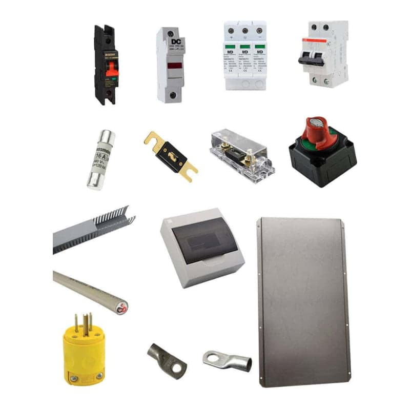 Kit material eléctrico 1S · 5200W 48VDC 450Wp (GEN-KIT-MATERIAL-1S-5200W-48VDC-450WP)