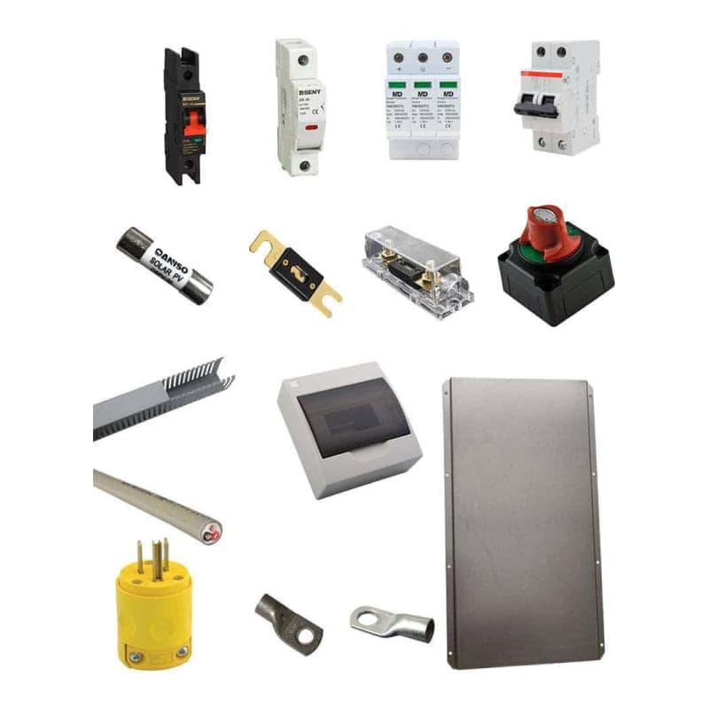 Kit material eléctrico 1S · 5200W 48VDC 550Wp (GEN-KIT-MATERIAL-1S-5200W-48VDC-550WP)