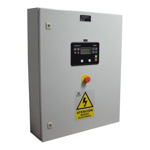Imagen referencial de la serie: Tablero de transferencia automática monofásico con contactores Chint · 40A (GEN-TTAMCC40A220V)