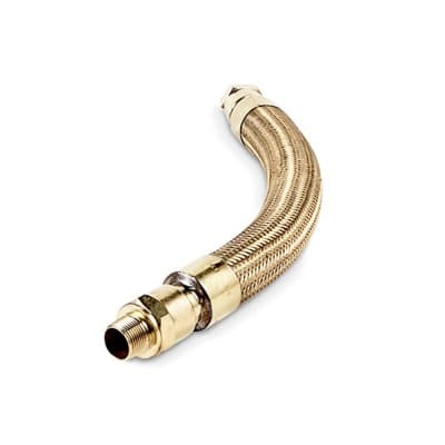Imagen referencial de la serie: Tubería flexible con malla latón HAENKE EXMML-2-30"-NPT · 2' x 30' CL1 zona 1, UL (EXMML-2-30-NPT)
