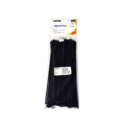 Imagen referencial de la serie: Amarracable HELLERMANNTYTON 111-01045 · negro 150x3.6mm x100und (paquete x100)