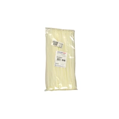 Amarracable HELLERMANNTYTON · blanco 390x7.6mm x100und (paquete x100) (HELLERMANN-AMARRACABLE-BLANCO-390X7.6MM)
