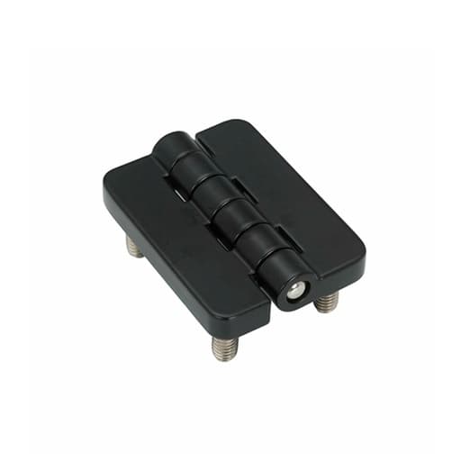 Bisagra de doble hoja HENGZHU HL009-1A.3 black · con 4 pernos M6 (HENGZHU-BISAGRA-DOBLE-HOJA-4-2)
