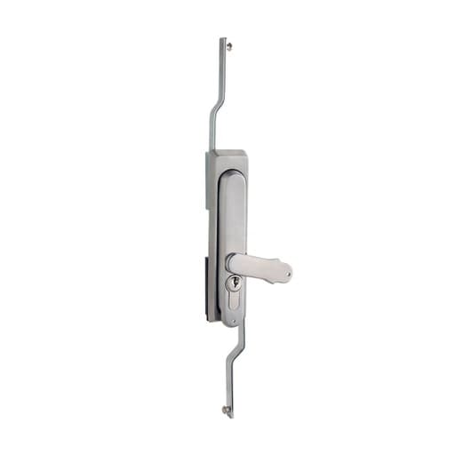 Chapa para tablero autosoportado inox con llave HENGZHU MS100-3S · tipo yale