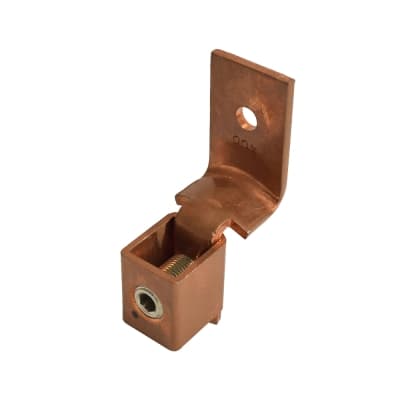 Imagen referencial de la serie: Terminal de cobre electrolítico sin estaño lengüeta HEX HUL - 400 · para cables 1/0 AWG a 500MCM (HUL-400)