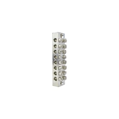 Borne de tierra HEX HEBB 008 · para 8 conductores doble (HEBB-008)