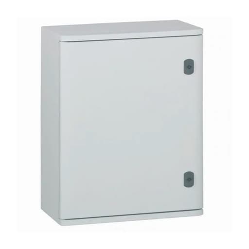 Tablero poliéster fibra de vidro HIMEL STIP-540 · 500x400x200mm para adosar con PB IP65 Ral70