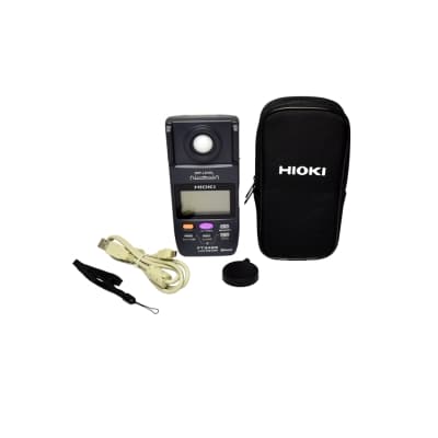 Luxómetro digital HIOKI FT3425 · 200000 lux, precisión +/-2% con bluetooth