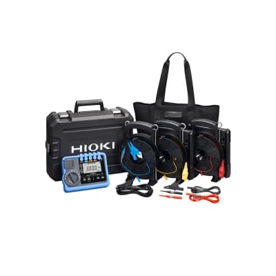 Telurómetro digital con rango HIOKI FT6041-90 KIT · 30-300KOHM 30VAC earth IP67BT (FT6041-90-KIT)