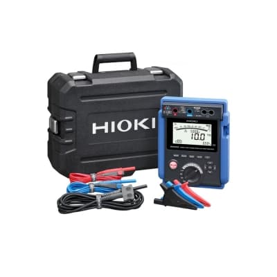 Megóhmetro digital HIOKI IR5050-90 KIT · 5kV/10TOHM 1000VAC/DC BT (IR5050-90-KIT)