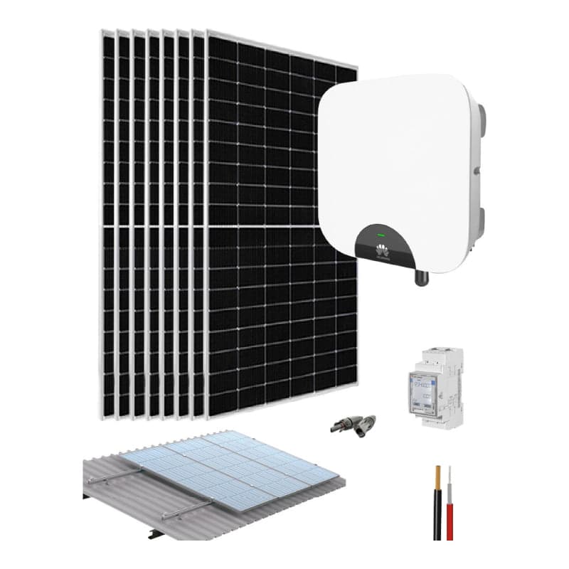 Kit interconexión red HUAWEI · 3680W 18150Wh/día (HUAWEI-KIT-RED-3680W-18150WH/DIA)