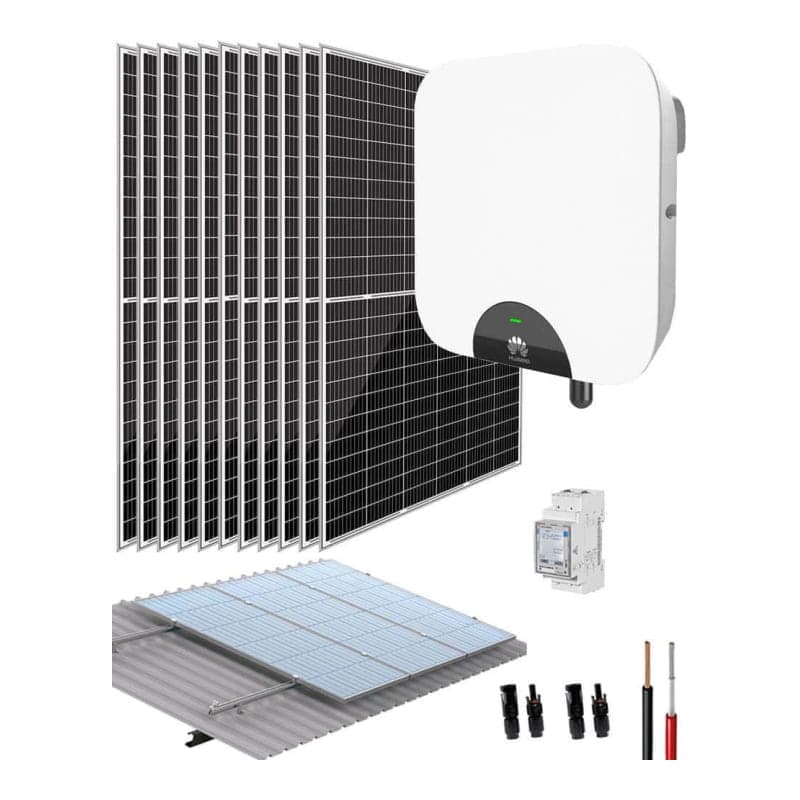 Kit interconexión red HUAWEI · 4600W 23100Wh/día (HUAWEI-KIT-RED-4600W-23100WH/DIA)