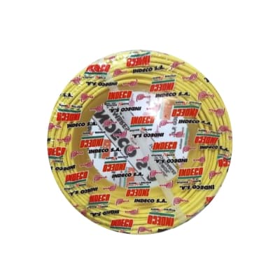 Imagen referencial de la serie: Cable GPT INDECO 10000684 · 16 AWG amarillo 0.3kV (metro)