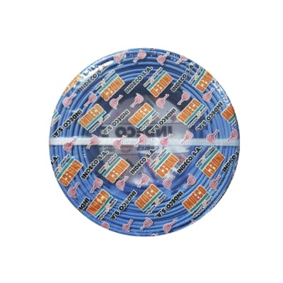 Imagen referencial de la serie: Cable GPT INDECO 10000685 · 18 AWG azul 0.3kV (metro)