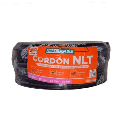 Imagen referencial de la serie: Cable vulcanizado NLT-PC INDECO 10053282 · 4x14 AWG (metro)