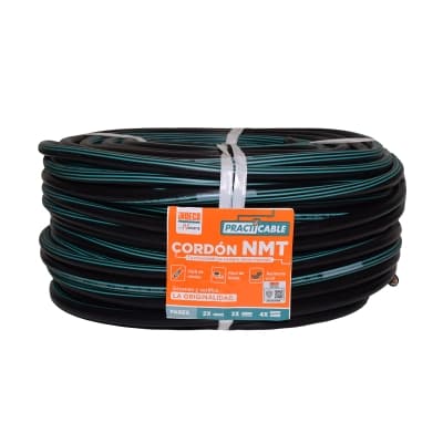 Imagen referencial de la serie: Cable vulcanizado NMT-PC INDECO 10053268 · 4x12 AWG (metro)