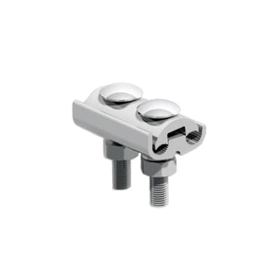 Grapa paralela bimetálica INTELLI GPAL-80-2 · 2 pernos para cable hasta 150mm²