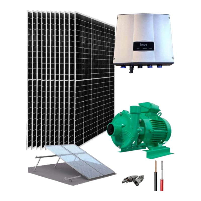 Kit bombeo solar directo INVT GD100 · 5.5kW 380V (INVT-KIT-BOMBEO-GD100-5.5KW-380V)