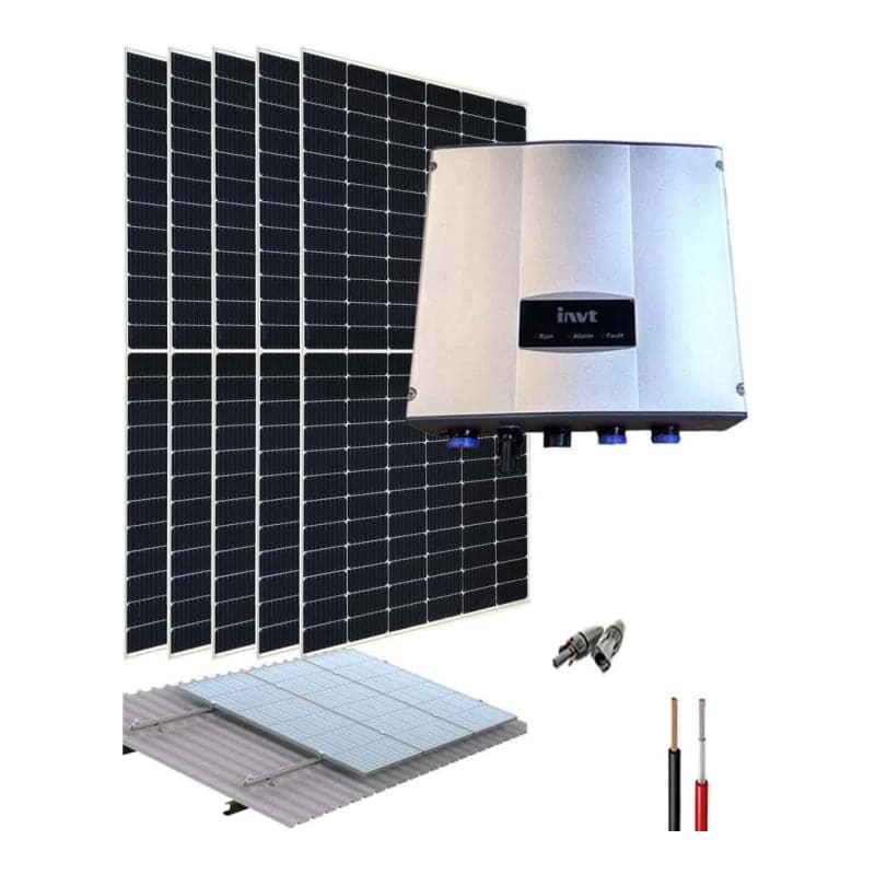 Kit bombeo solar INVT · hasta 1HP 230V uso directo (INVT-KIT-BOMBEO-1HP-230V)