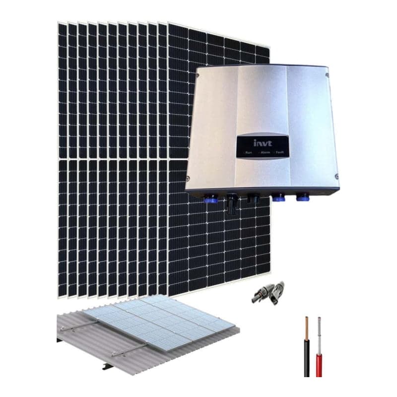 Kit bombeo solar INVT · hasta 3HP 230V uso directo (INVT-KIT-BOMBEO-3HP-230V)