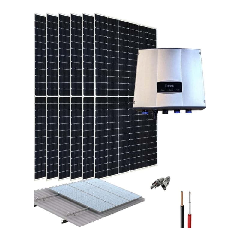 Kit bombeo solar INVT · hasta 1.5HP 230V uso directo (INVT-KIT-BOMBEO-1.5HP-230V)